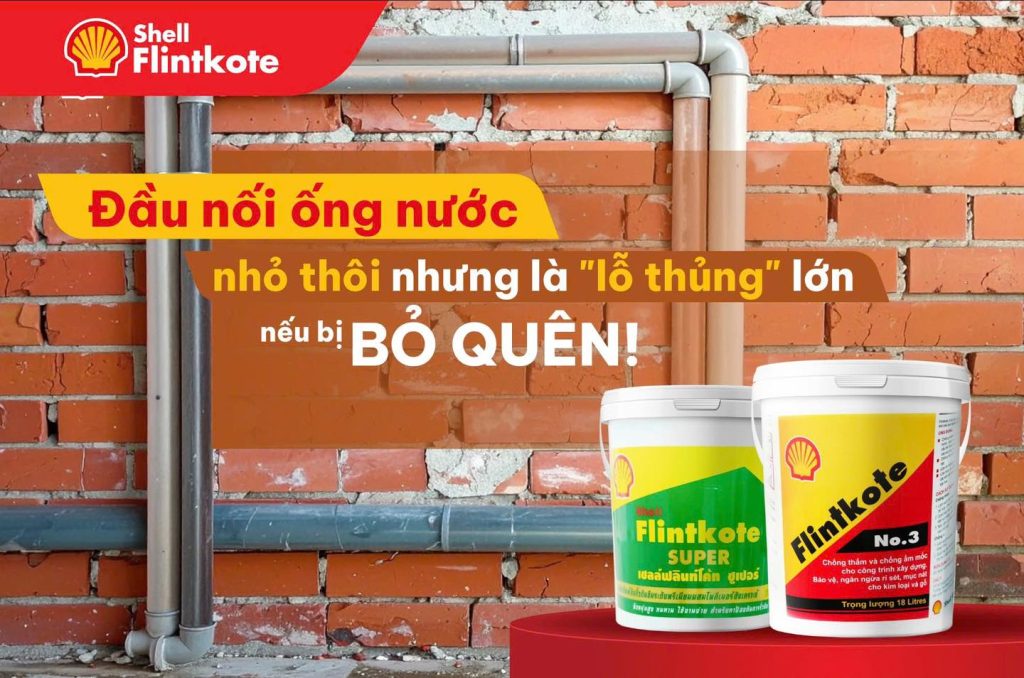 Shell Flintkote Chong Tham Dau Noi Ong Nuoc